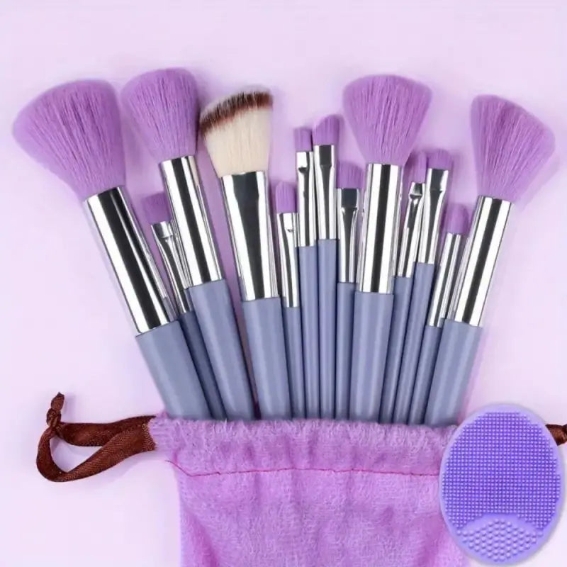 VelvaTouch Pro Makeup Brush Set