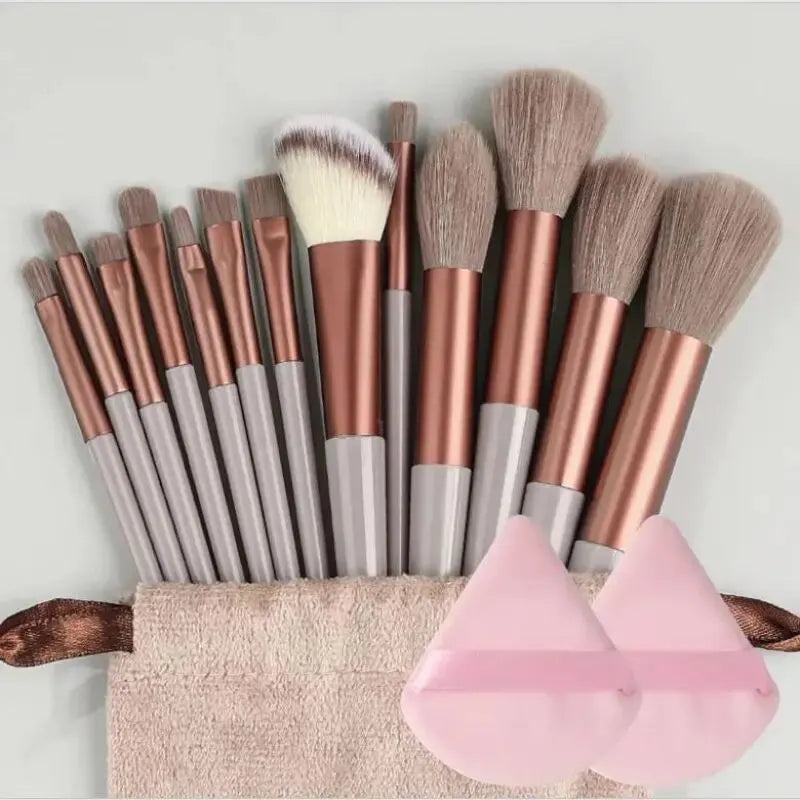 VelvaTouch Pro Makeup Brush Set