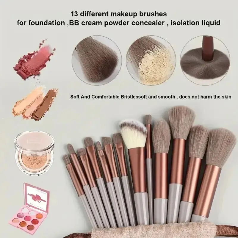 VelvaTouch Pro Makeup Brush Set