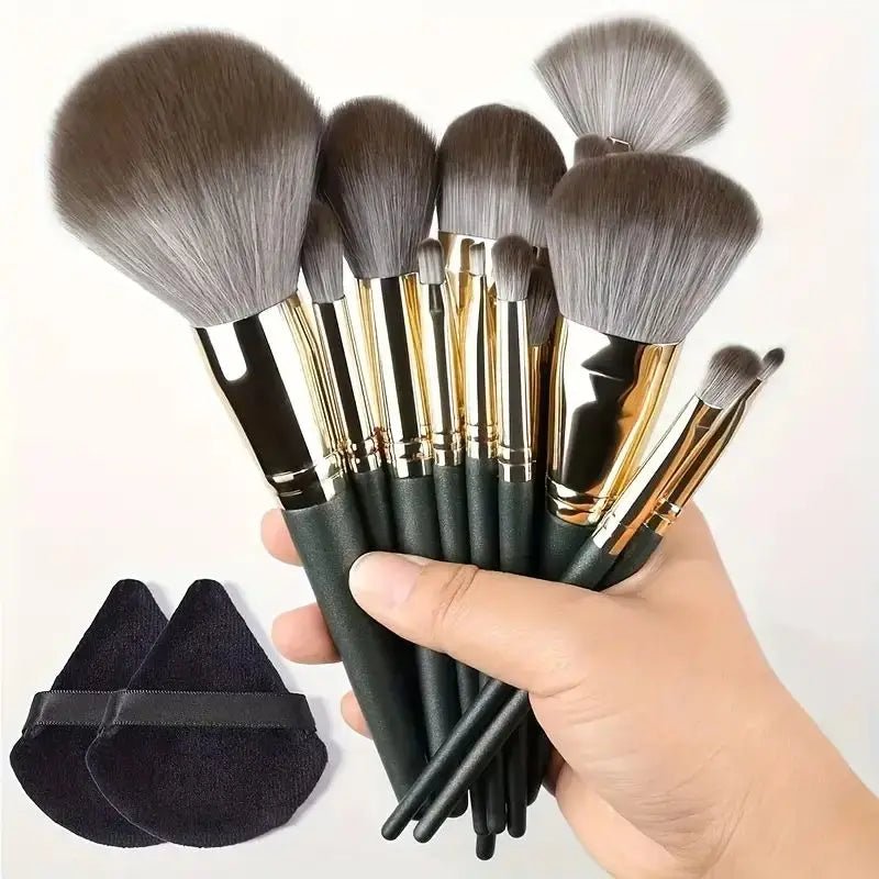 VelvaTouch Pro Makeup Brush Set