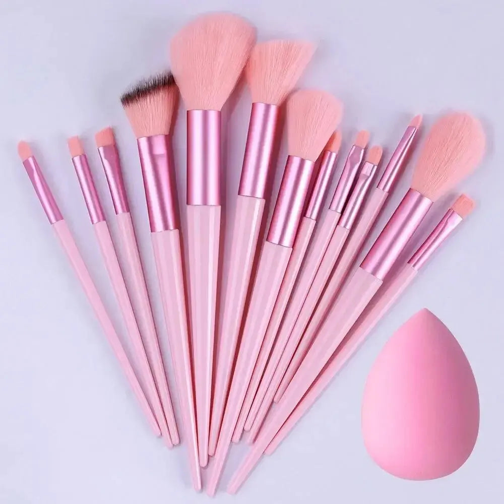 VelvaTouch Pro Makeup Brush Set