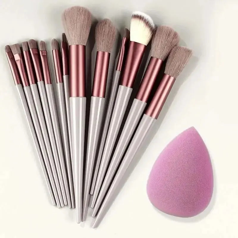 VelvaTouch Pro Makeup Brush Set