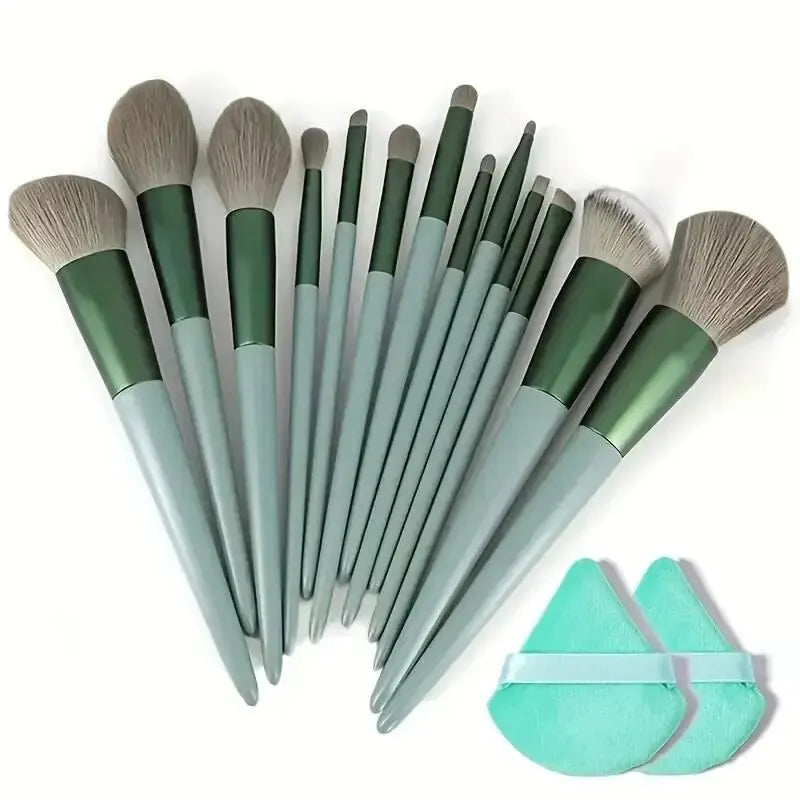 VelvaTouch Pro Makeup Brush Set