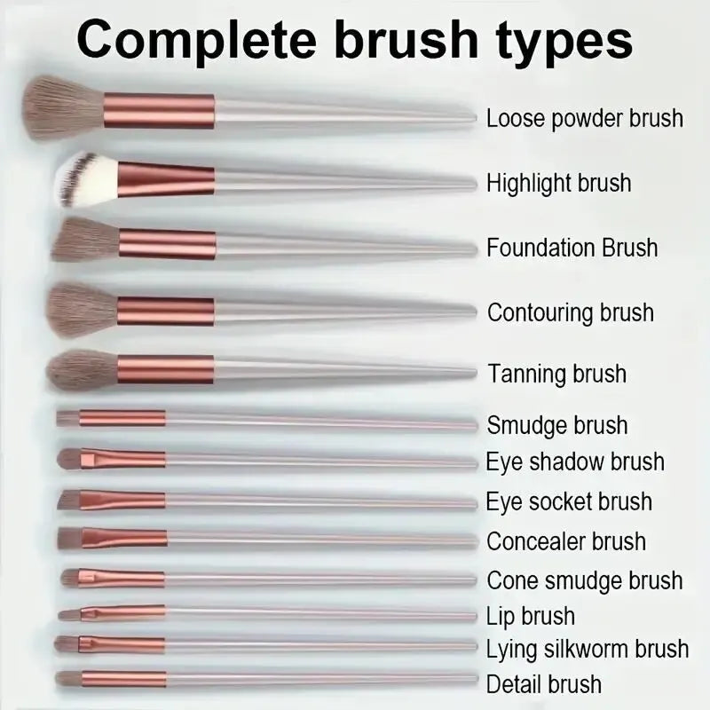 VelvaTouch Pro Makeup Brush Set
