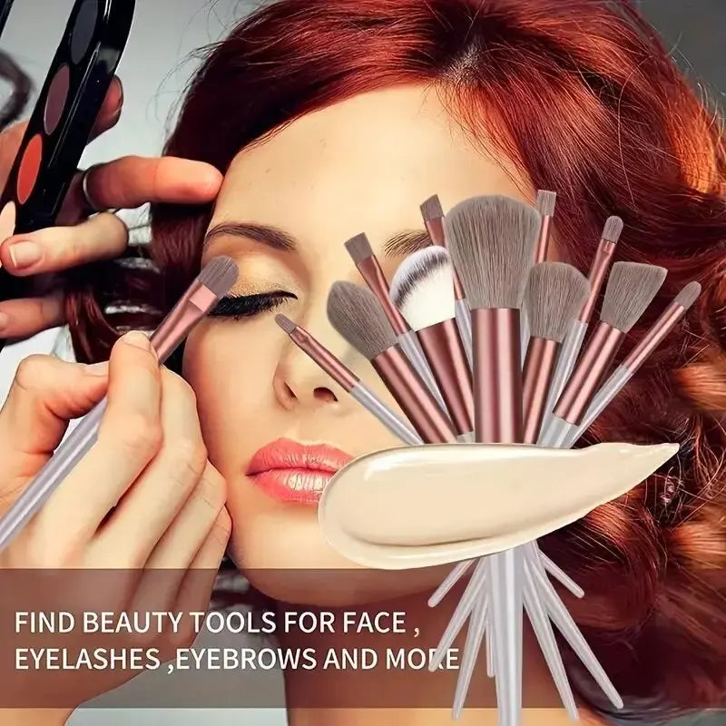 VelvaTouch Pro Makeup Brush Set