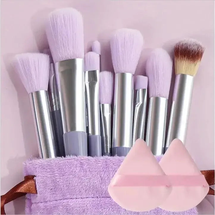 VelvaTouch Pro Makeup Brush Set