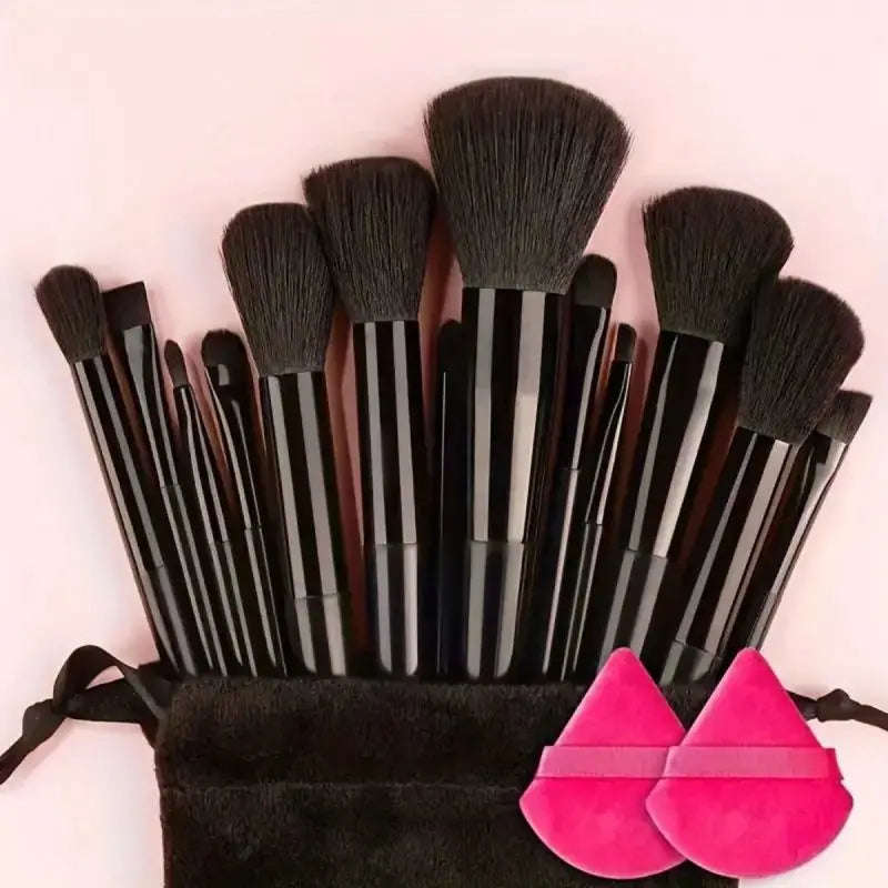 VelvaTouch Pro Makeup Brush Set