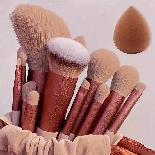 VelvaTouch Pro Makeup Brush Set