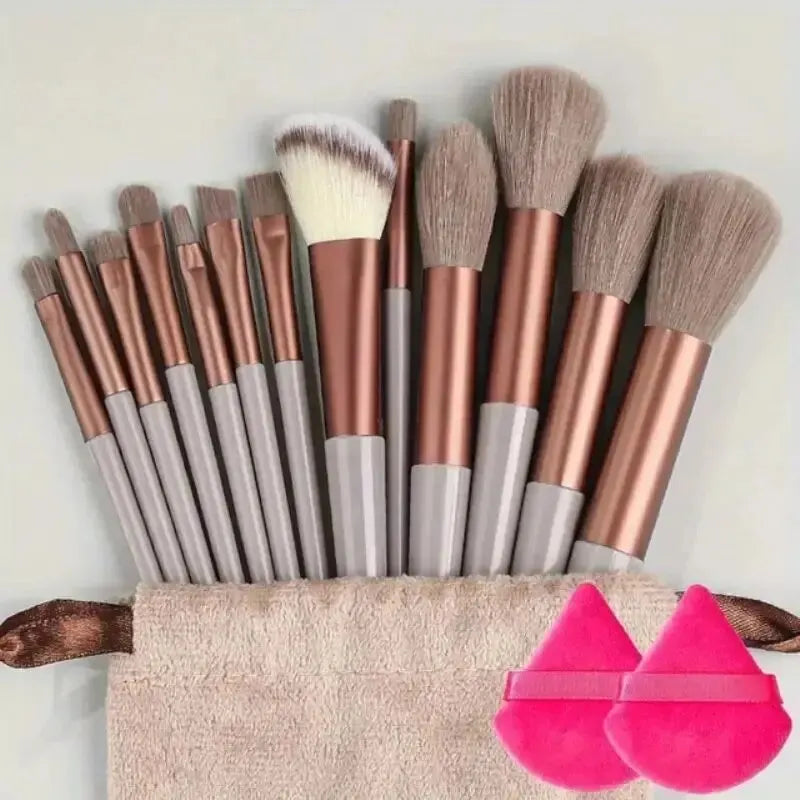 VelvaTouch Pro Makeup Brush Set