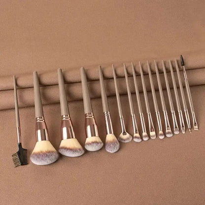 VelvaTouch Pro Makeup Brush Set