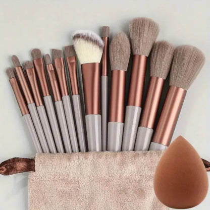 VelvaTouch Pro Makeup Brush Set