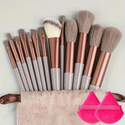 VelvaTouch Pro Makeup Brush Set